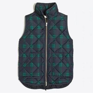 JCrew Women's Plaid Vest XXsmall